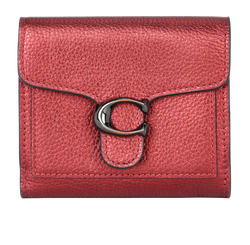 Coach Metallic Wallet, Leather, Red, MIV, 3*